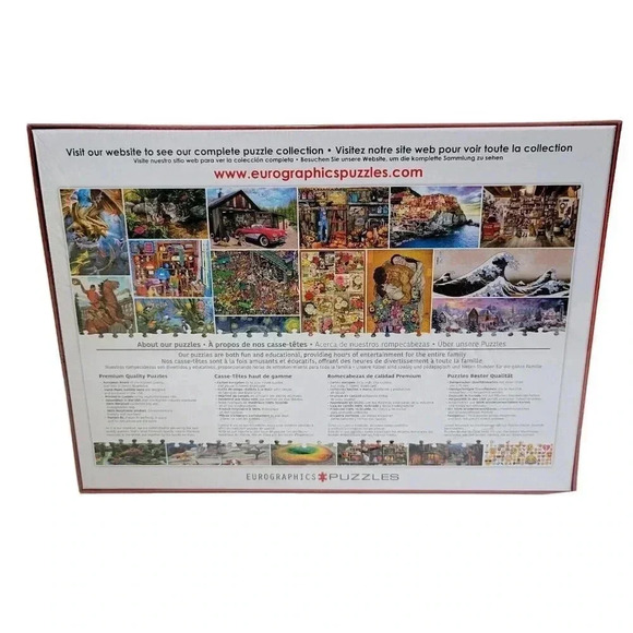 Dominic Davison 1000 Piece Puzzle NWT Christmas Eve in New York City - Picture 2 of 3